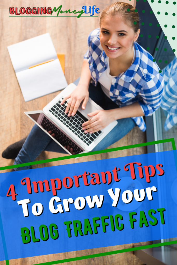 4 Important Tips To Grow Your Blog Traffic Fast