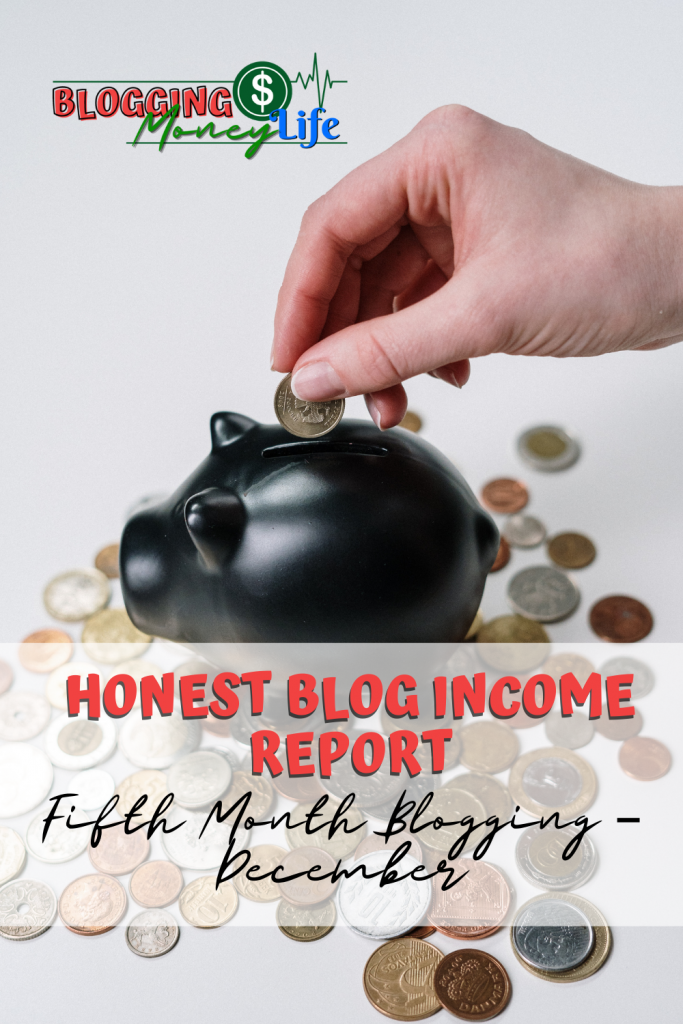 Honest Blog Income Report December 2021