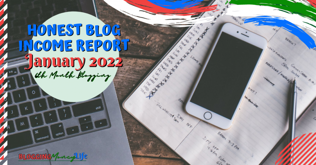 Honest Blog Income Report – January 2022