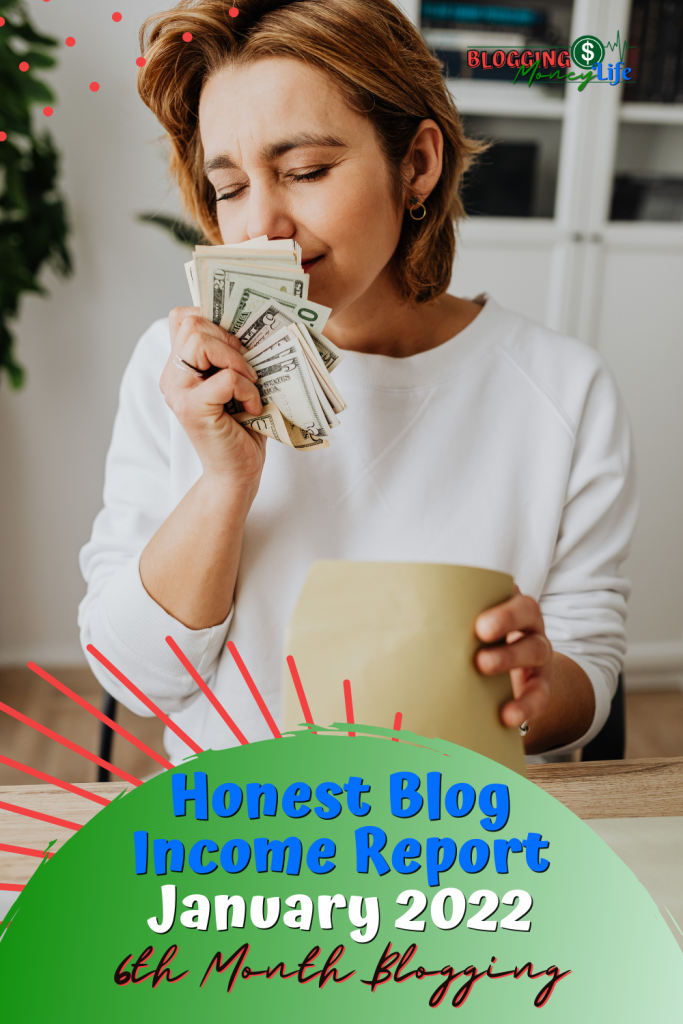 Honest Blog Income Report For January 2022
