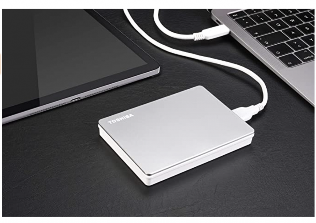 An external hard drive can save you if your computer dies suddenly