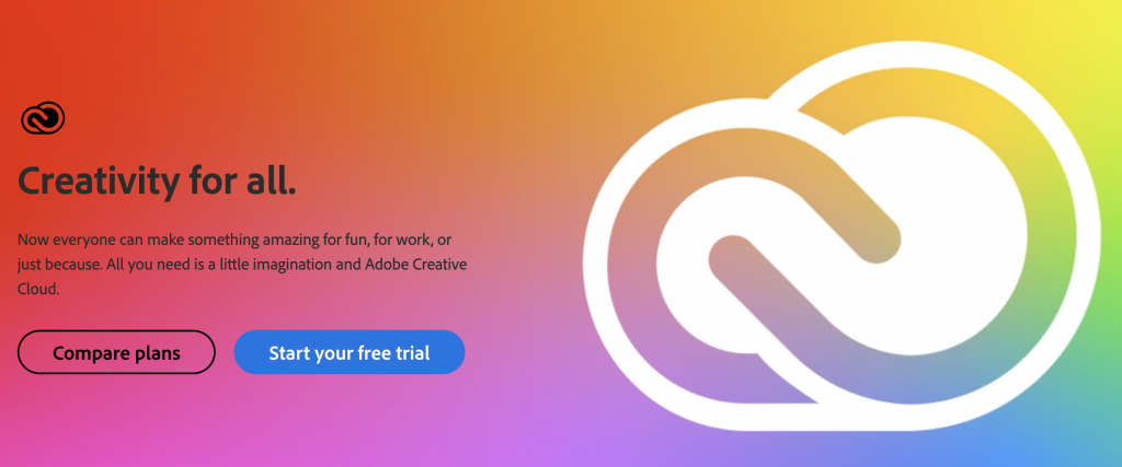 Adobe creative cloud is good for bloggers who are just starting out