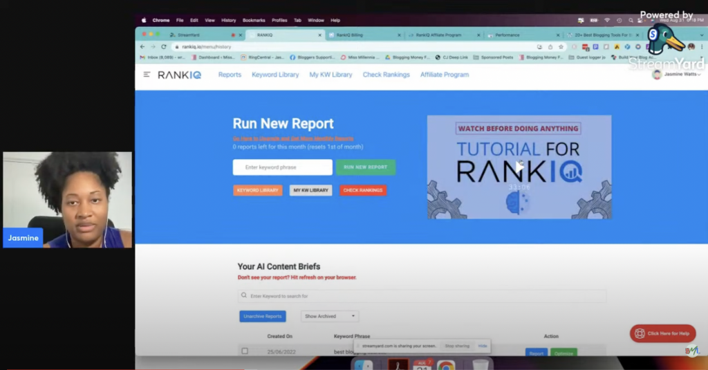 RankIQ review by blogger- Why RankIQ is the Absolute Best SEO Blog Tool For New Bloggers