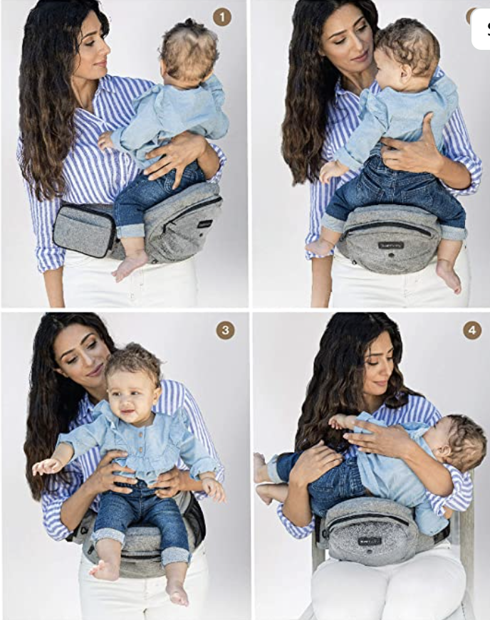 Tushbaby - Safety-Certified Hip Seat Baby Carrier 