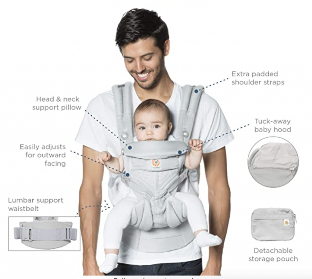 The Ergobaby Omni 360 baby carrier