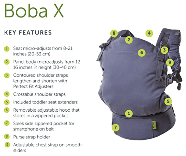 Boba X-Ergonomic Baby Carrier