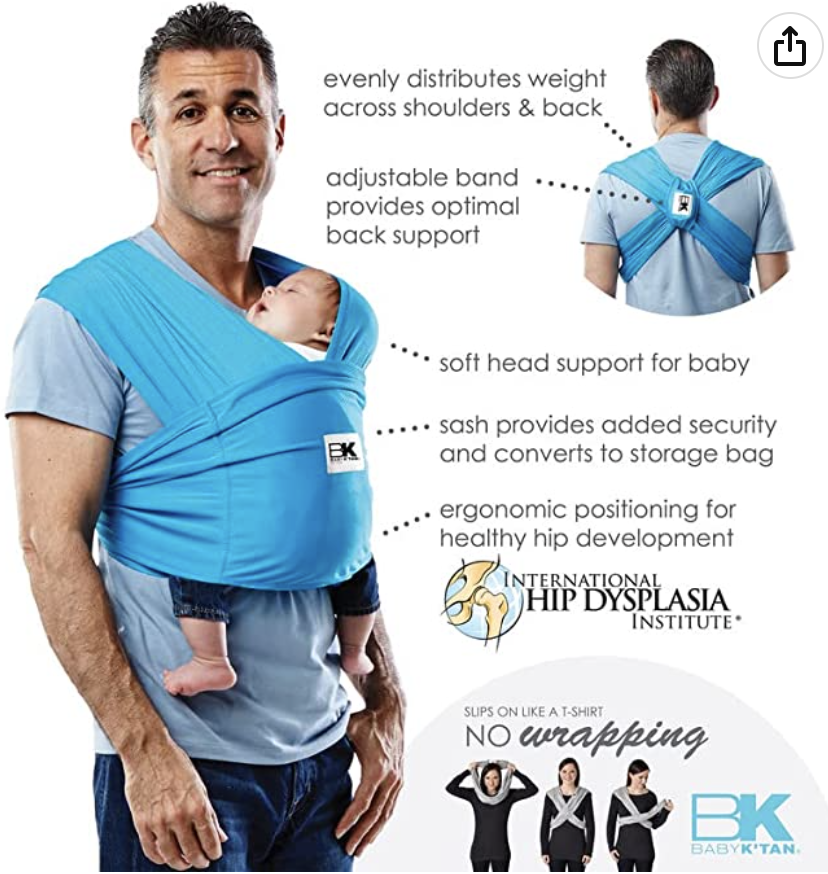 Baby K'tan Baby Wrap Carrier 