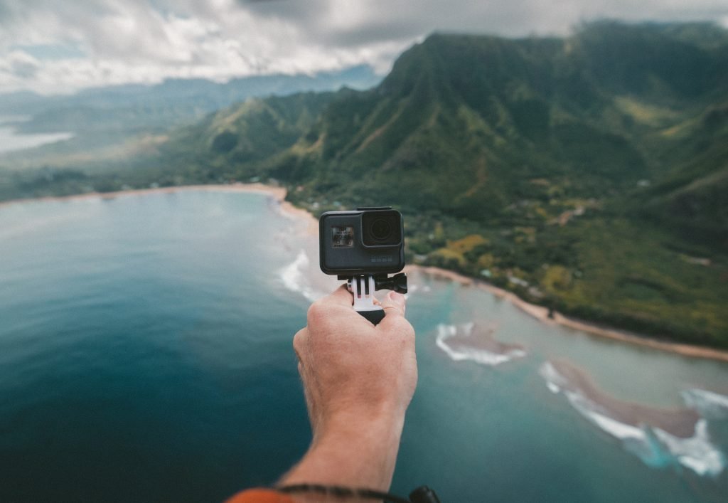 A GoPro Hero is one of the must-haves from the travel gifts for men list