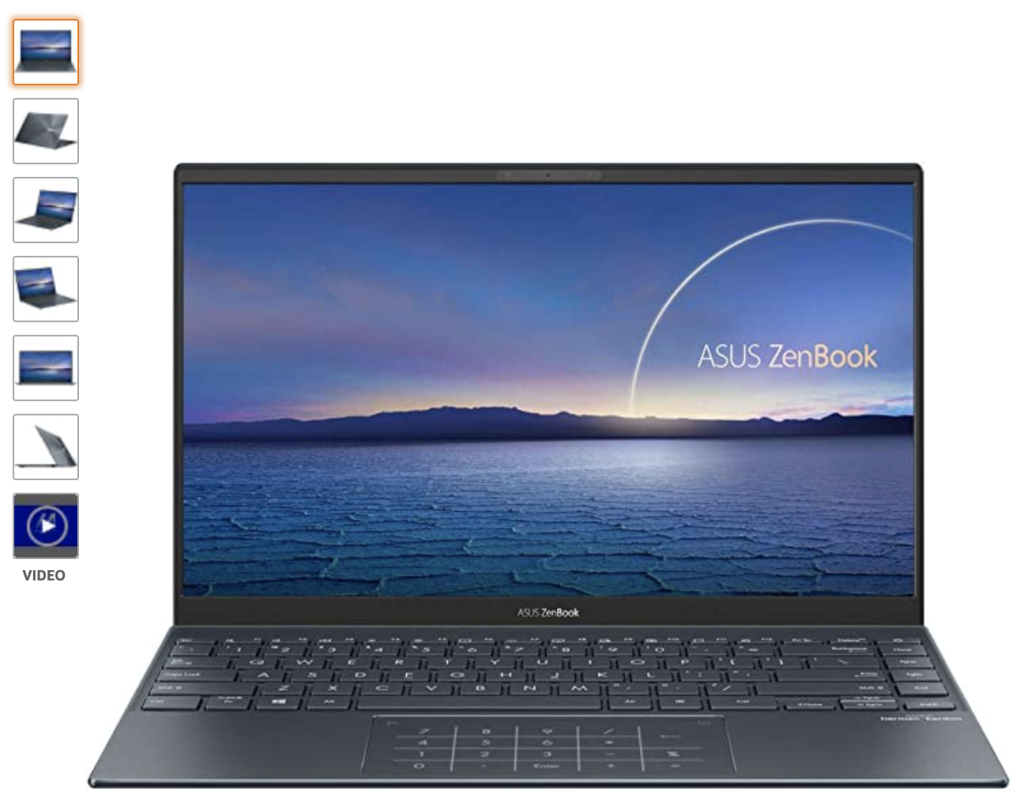 Asus ZenBook 14 is one of the best laptops for marketing