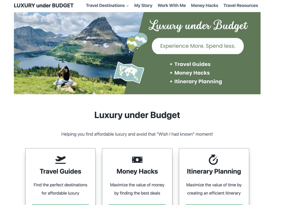Luxury Under Budget