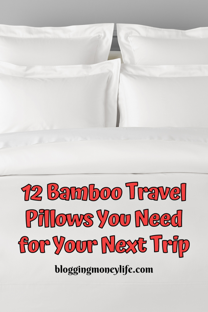 12 Bamboo Travel Pillows You Need for Your Next Trip