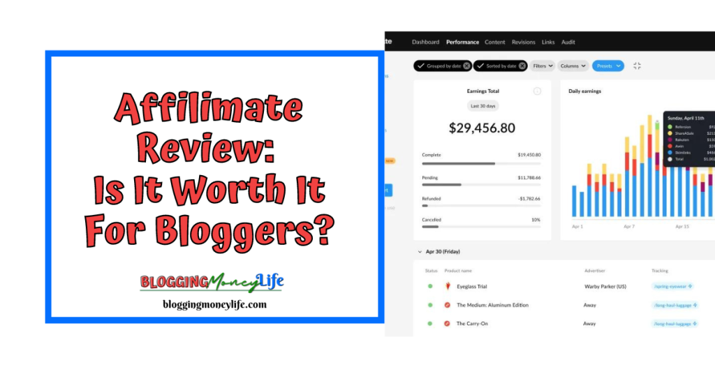 Affilimate Review: Is It Worth It For Bloggers?