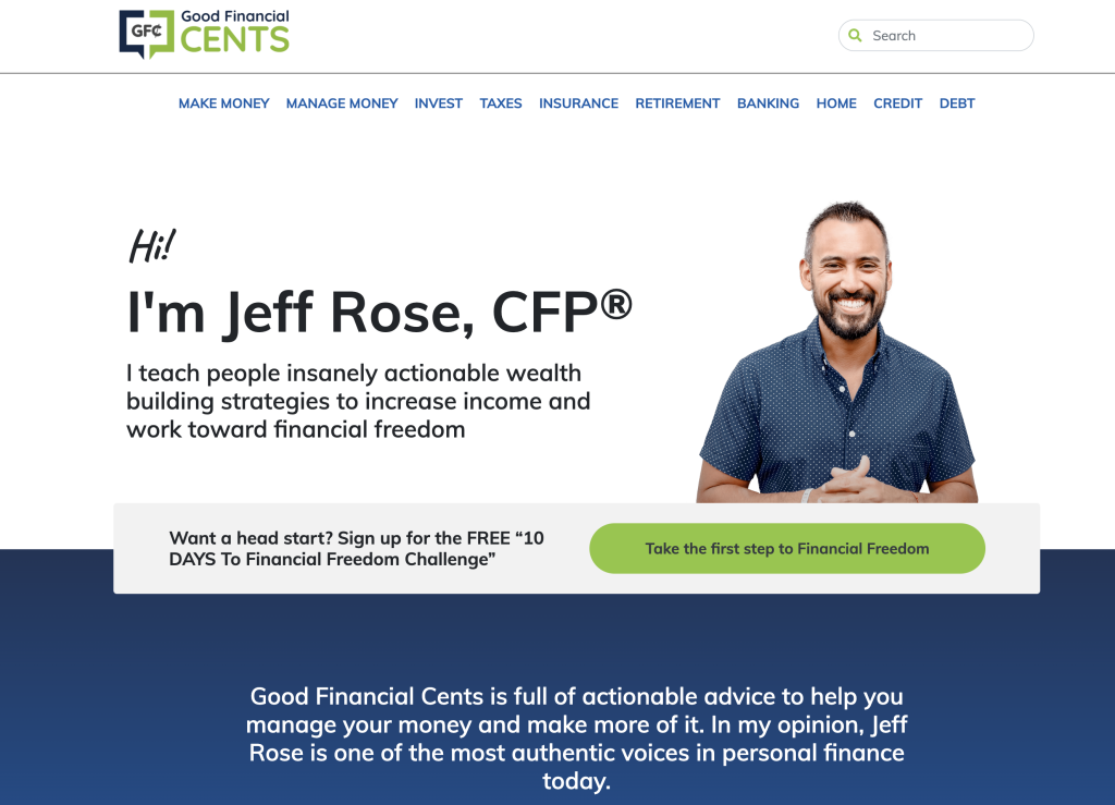 Good Financial Cents®: Your Key to Financial Freedom by. Jeff Rose