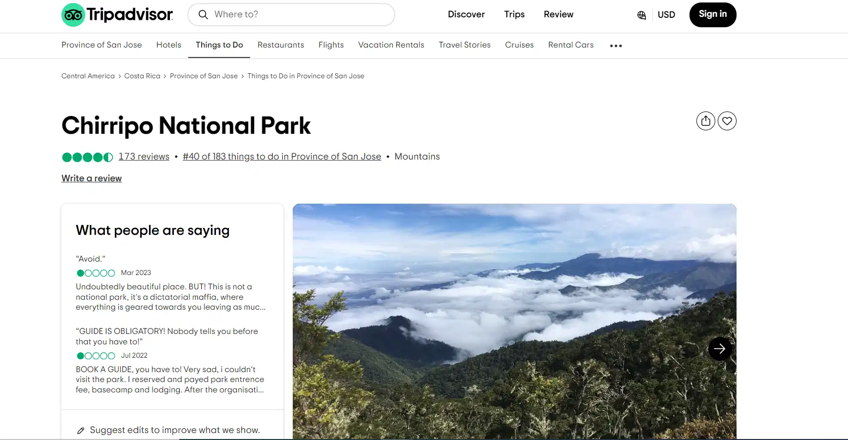 Chirripo National Park