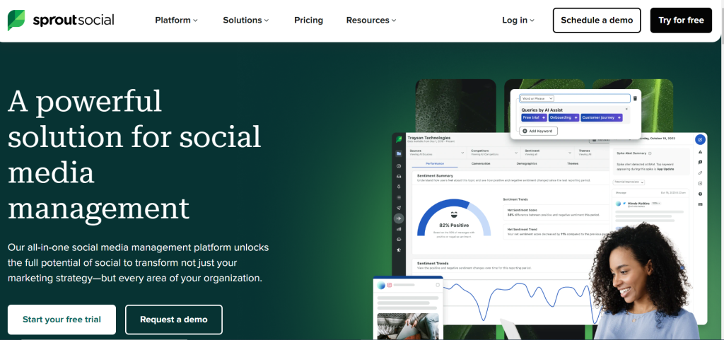 Sprout social login